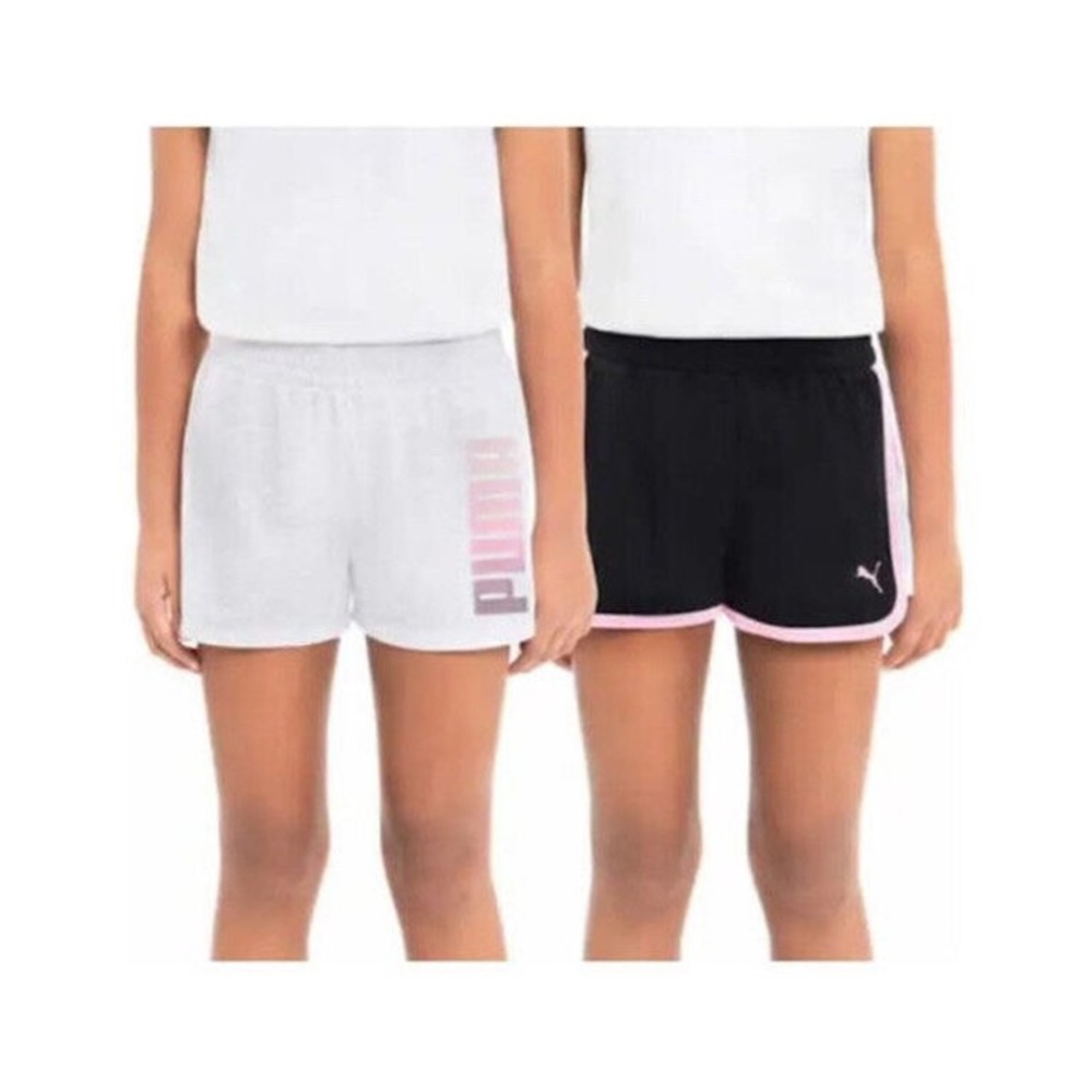 NWT! PUMA 2 PACK YOUTH SHORT - XS (5/6)
